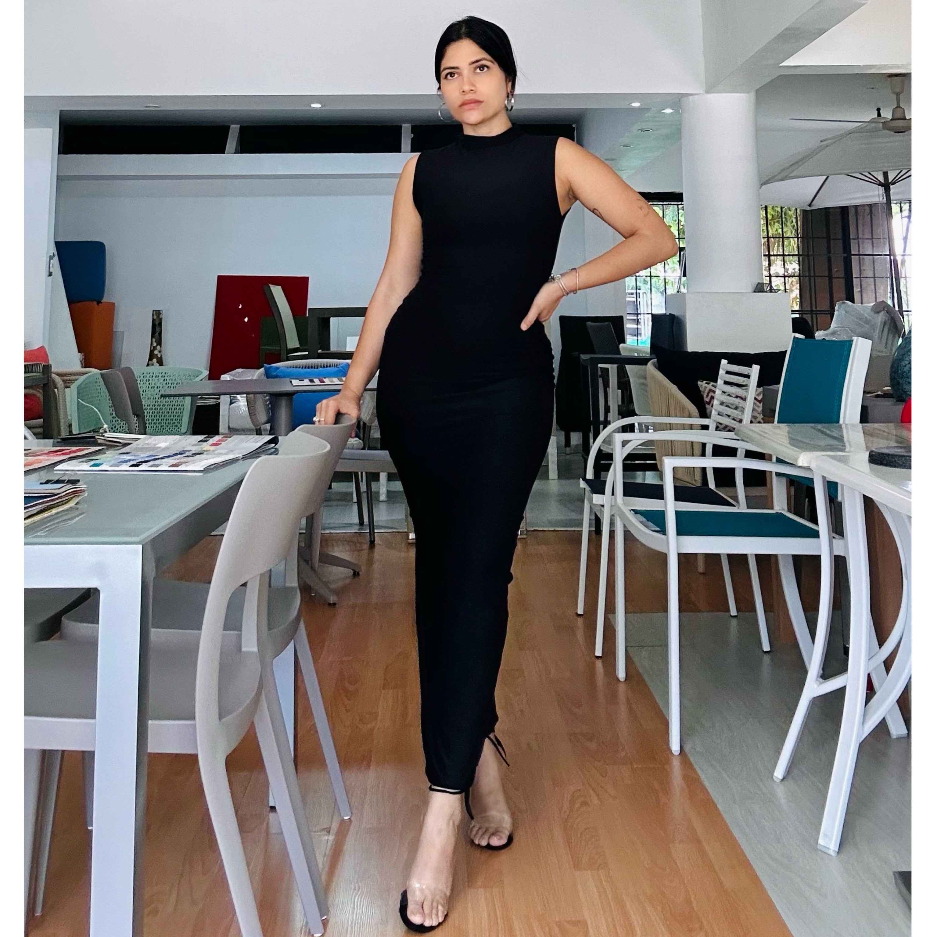 Maxi Dress With Collar