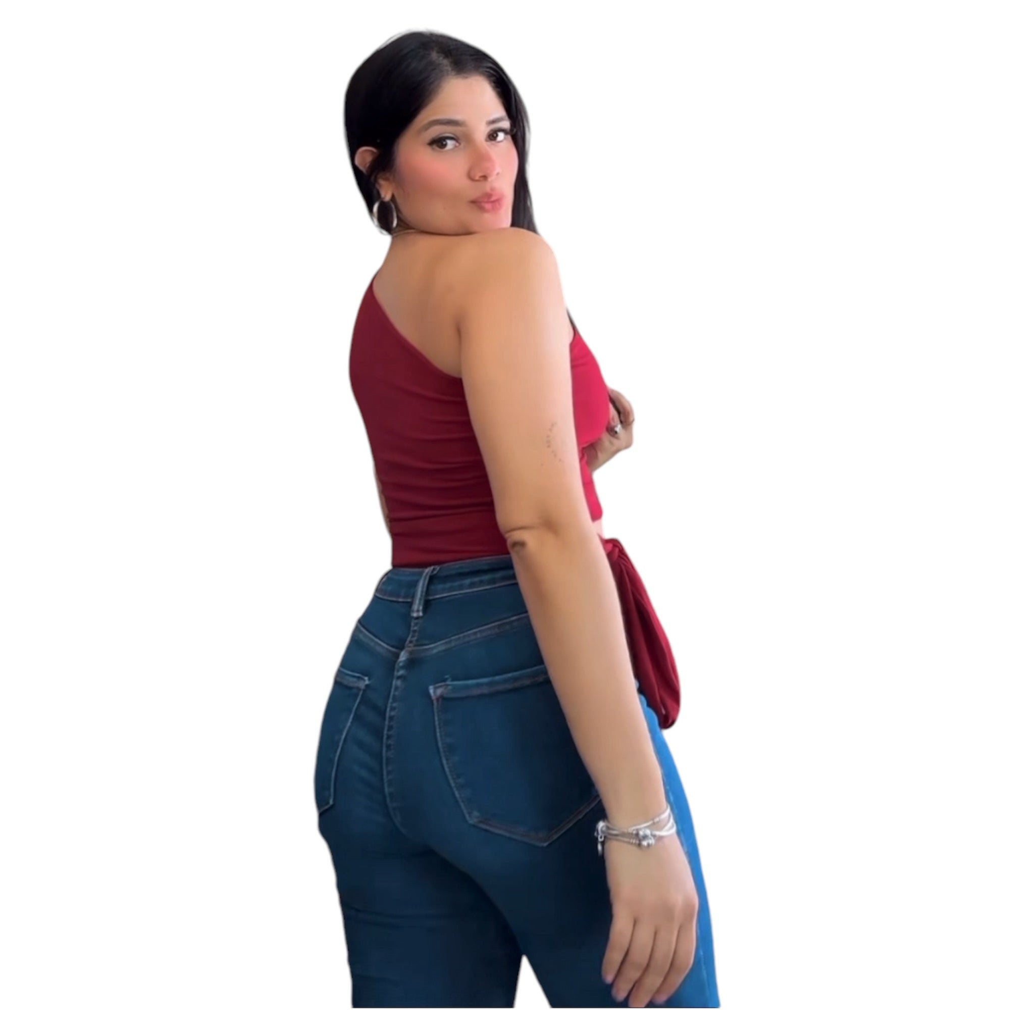 One Shoulder Crop Top Pattern